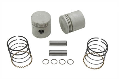 .020 Piston Kit with Thin Rings for 1950-1973 Side Valve